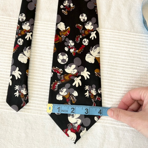 Vintage Mickey Mouse Myung Joo Silk Tie - Picture 8 of 10